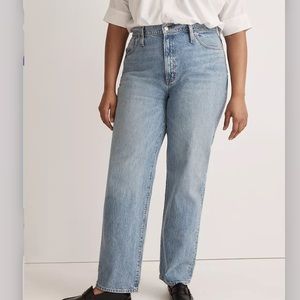 Madewell The Perfect Vintage Straight Jean in Seyland Wash